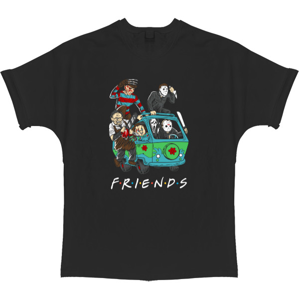 T-shirt Oversize - Horror friends - Mfest