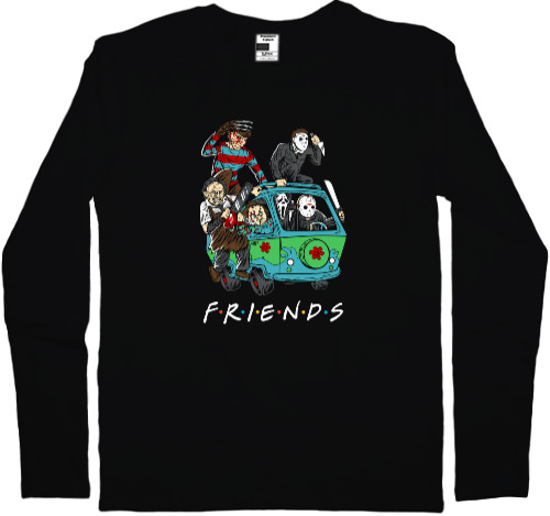 Men's Longsleeve Shirt - Horror friends - Mfest