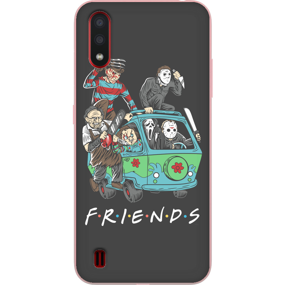 Чехол Samsung - Horror friends - Mfest