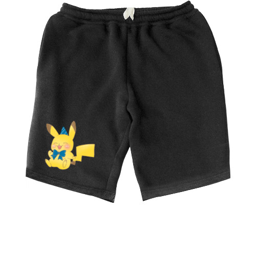 Kids' Shorts - Cheerful Pikachu - Mfest