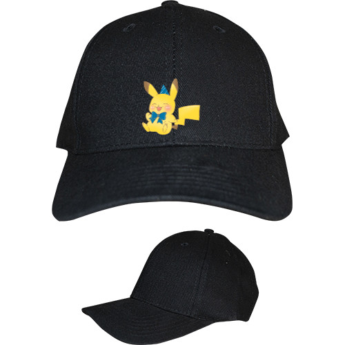 Kids' Baseball Cap 6-panel - Cheerful Pikachu - Mfest