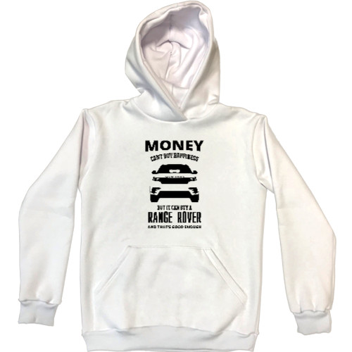 Худи Унисекс - Money cant buy happieness Range Rover - Mfest