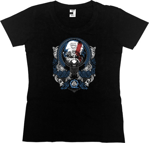 Women's Premium T-Shirt - Kratos God of War - Mfest