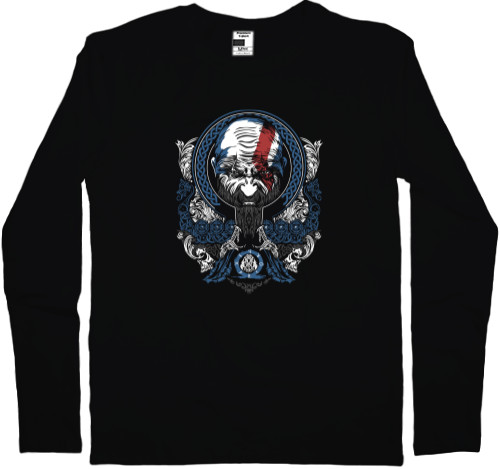 Kids' Longsleeve Shirt - Kratos God of War - Mfest