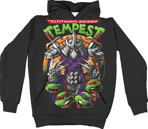 Kids' Hoodie 3D - Teenage Mutant Hero Turtles 10 - Mfest