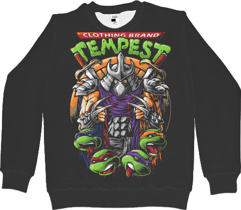 Kids' Sweatshirt 3D - Teenage Mutant Hero Turtles 10 - Mfest