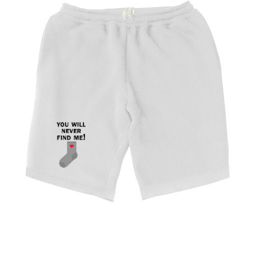 Men's Shorts - Never find! - Mfest