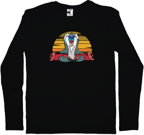 Men's Longsleeve Shirt - Rafiki The Lion King - Mfest