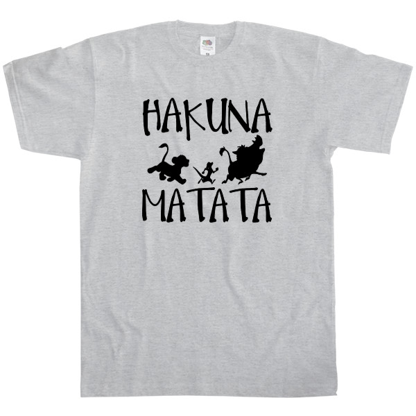 Men's T-Shirt Fruit of the loom - Hakuna Matata - Mfest