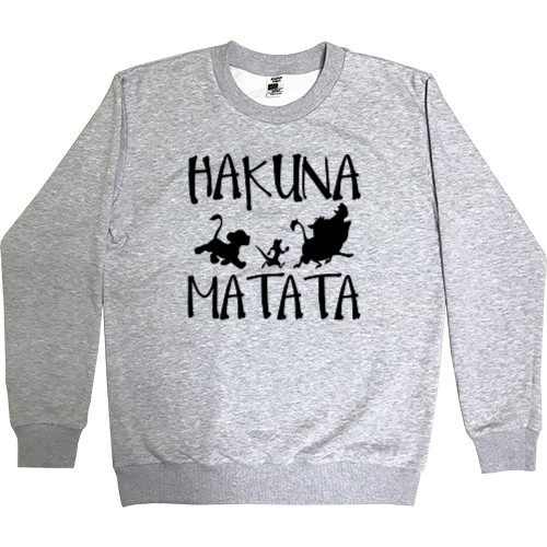 Men’s Premium Sweatshirt - Hakuna Matata - Mfest