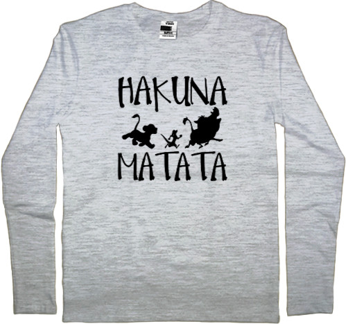 Kids' Longsleeve Shirt - Hakuna Matata - Mfest