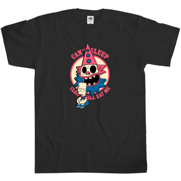 Men's T-Shirt Fruit of the loom - Bart Clown - Mfest