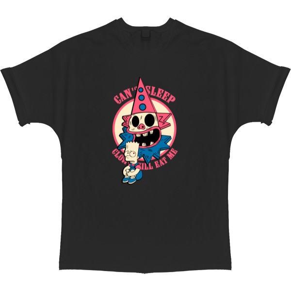 T-shirt Oversize - Bart Clown - Mfest