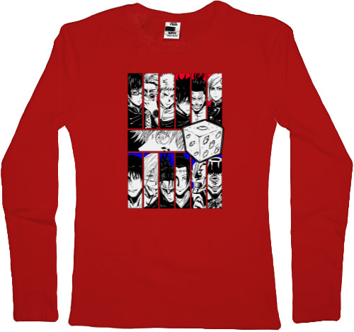 Women's Longsleeve Shirt - Jujutsu Kaisen 25 - Mfest