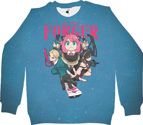 Women's Sweatshirt 3D - Spy  Family  12 - Mfest