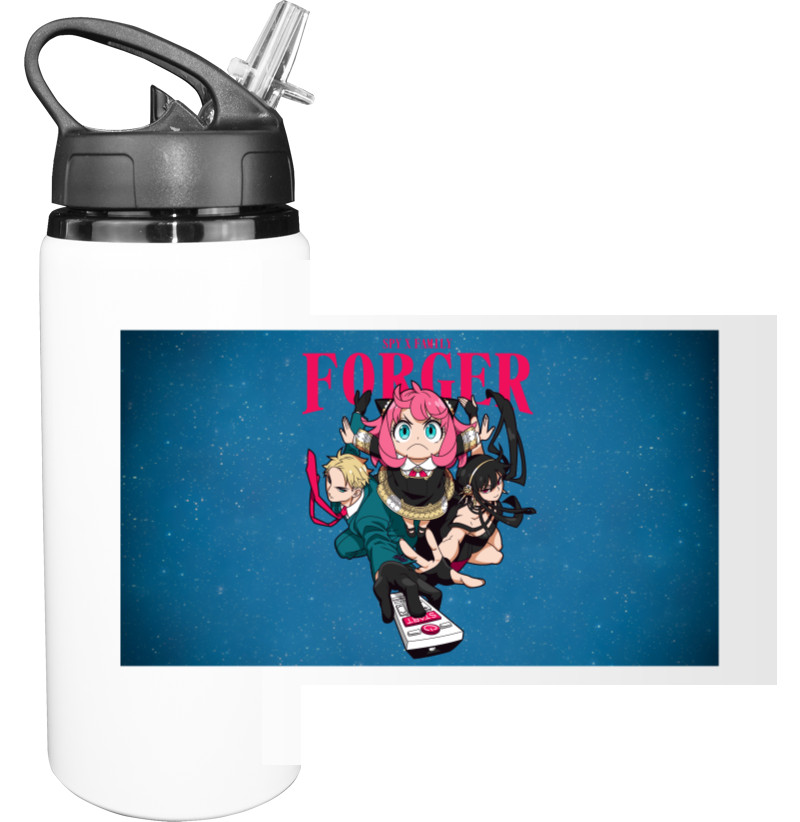 Sport Water Bottle - Spy  Family  12 - Mfest