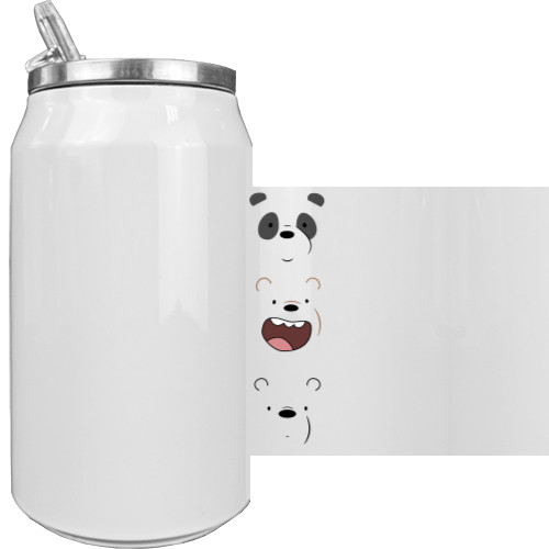 Aluminum Can - Grizzly Panda and Northern Bear - Mfest