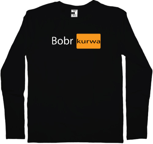 Men's Longsleeve Shirt - Bobr Kurwa - Mfest