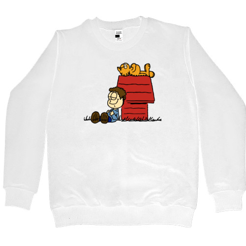 Kids' Premium Sweatshirt - Garfield And Jon - Mfest