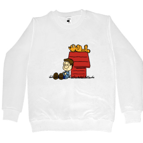 Men’s Premium Sweatshirt - Garfield And Jon - Mfest