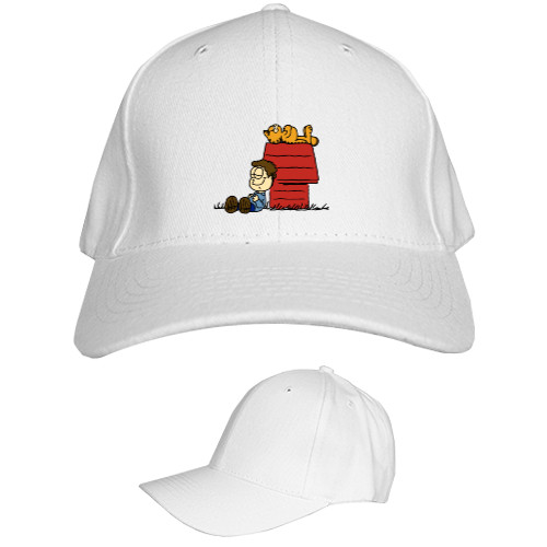 Kids' Baseball Cap 6-panel - Garfield And Jon - Mfest