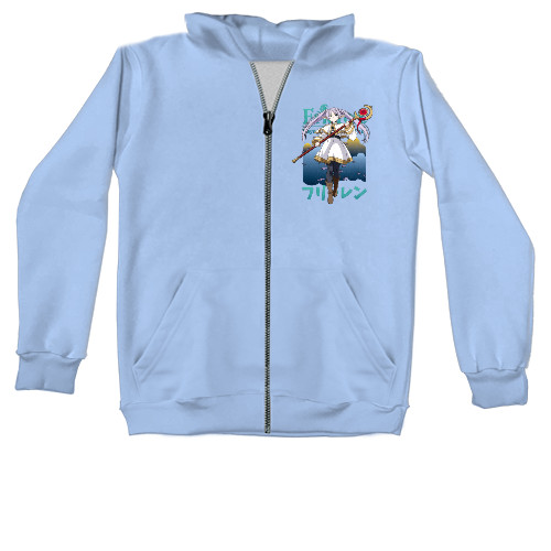 Unisex Zip-through Hoodie - Frieren anime Seeing off Friren on her last journey - Mfest