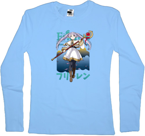 Women's Longsleeve Shirt - Frieren anime Seeing off Friren on her last journey - Mfest