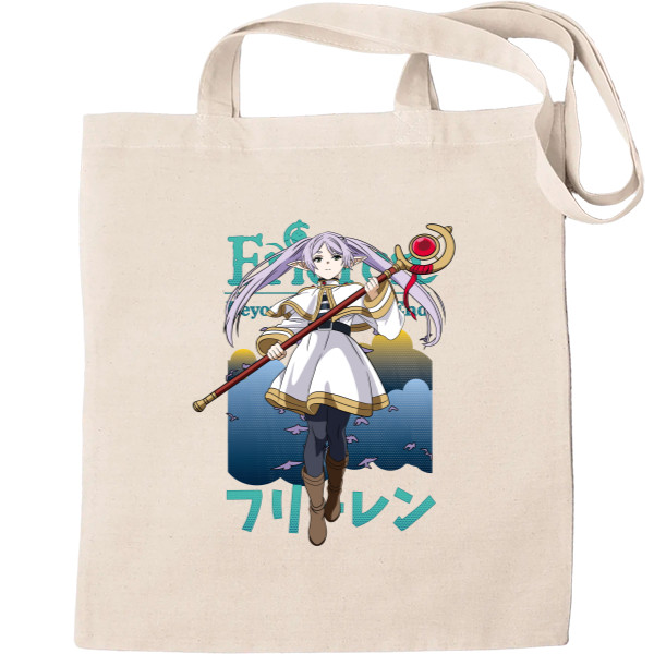 Tote Bag - Frieren anime Seeing off Friren on her last journey - Mfest