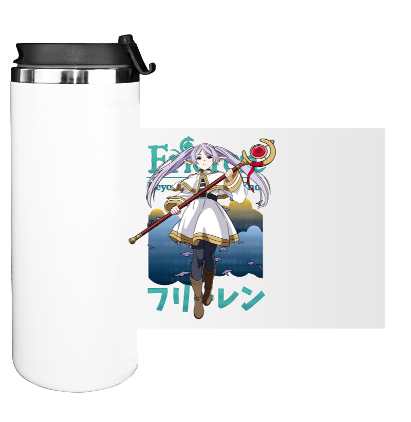 Water Bottle on Tumbler - Frieren anime Seeing off Friren on her last journey - Mfest