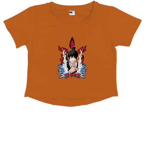 Kids' Premium Cropped T-Shirt - Акі - Mfest