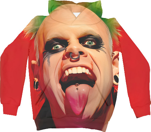 Kids' Hoodie 3D - Keith Flint - Mfest