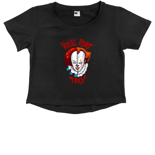 Kids' Premium Cropped T-Shirt - Pennywise  - Mfest