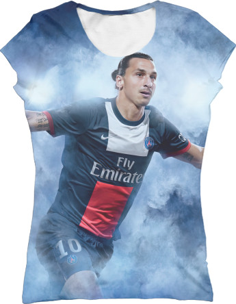 Women's T-Shirt 3D - Zlatan Ibrahimovich - Mfest