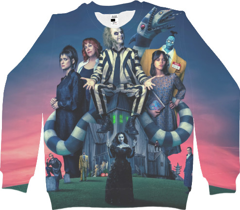 Men's Sweatshirt 3D - Beetlejuice - Mfest