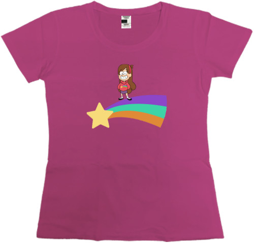 Women's Premium T-Shirt - Mabel Pines - Mfest