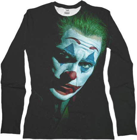 Women's Longsleeve Shirt 3D - Joaquin Phoenix Lady Gaga - Mfest