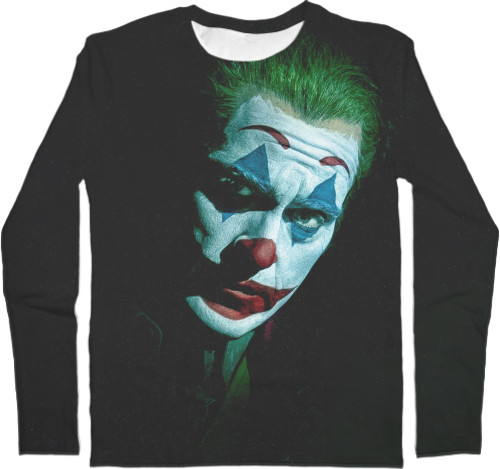 Men's Longsleeve Shirt 3D - Joaquin Phoenix Lady Gaga - Mfest