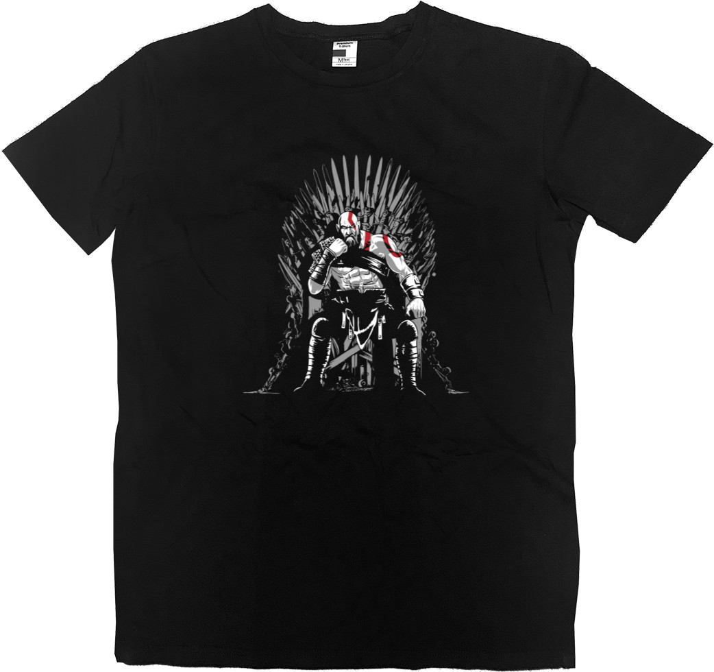 Kids' Premium T-Shirt - Kratos on the throne - Mfest