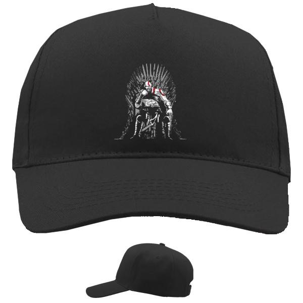 Baseball Caps - 5 panel - Kratos on the throne - Mfest