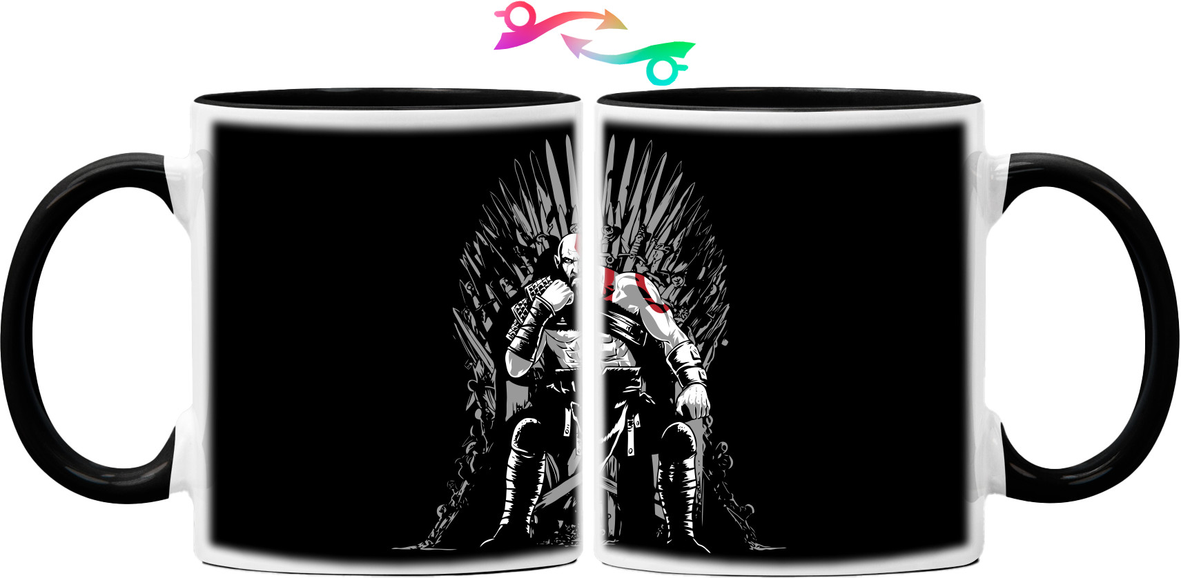 Mug - Kratos on the throne - Mfest