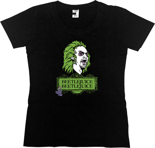 Women's Premium T-Shirt - Beetlejuice Beetlejuice - Mfest