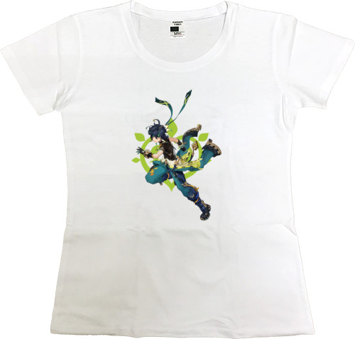 Women's Premium T-Shirt - Genshin impact Kinich 2 - Mfest