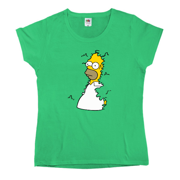 Women's T-shirt Fruit of the loom - Homer Simpson - Mfest