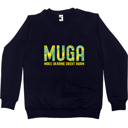 Men’s Premium Sweatshirt - Make Ukraine Great Again - Mfest