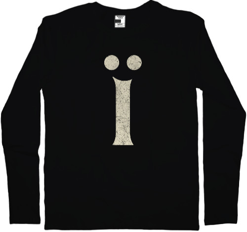 Men's Longsleeve Shirt - Ukrainian letter Ї - Mfest