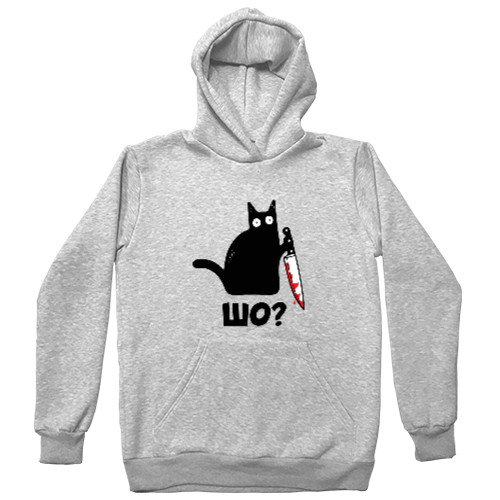 Kids' Premium Hoodie - Cat with knife - Mfest