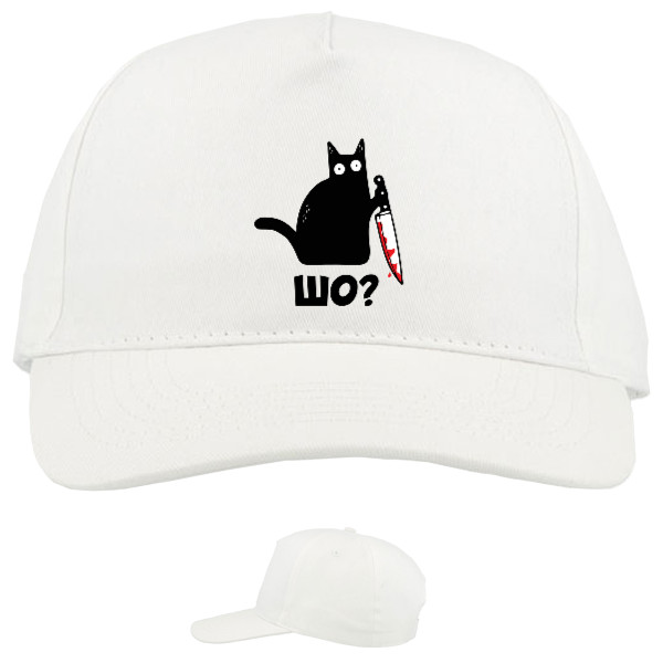 Baseball Caps - 5 panel - Cat with knife - Mfest