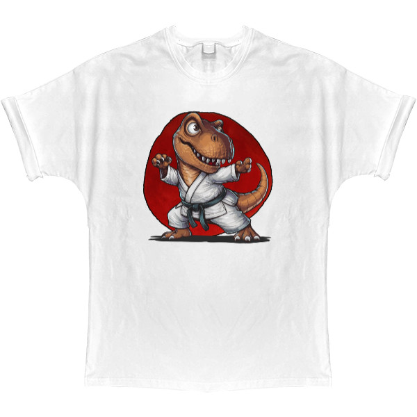 T-shirt Oversize - Karate Dino - Mfest