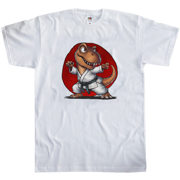 Kids' T-Shirt Fruit of the loom - Karate Dino - Mfest