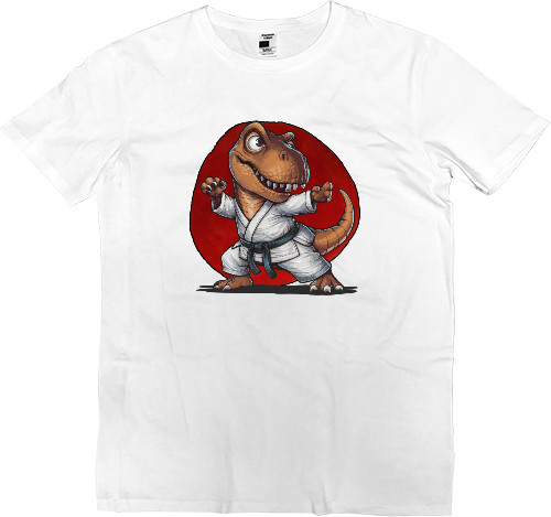 Men’s Premium T-Shirt - Karate Dino - Mfest